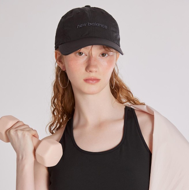 韓国発! IU着用!!【New Balance】C-64 Glossy Light Ball Cap org.jpg